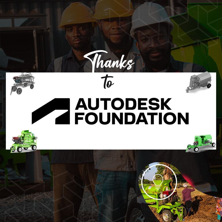 Honoring AutoDesk Foundation: Empowering SAYeTECH’s Agricultural Revolution