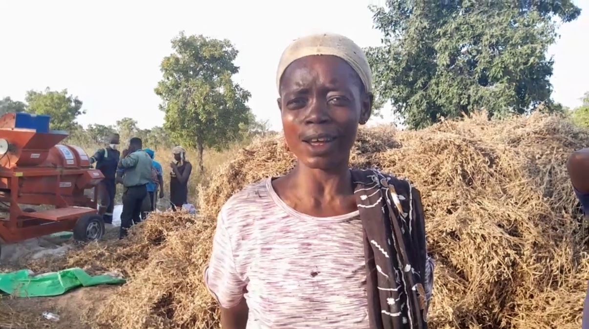 SAYeTECH's Thresher is a profit-making machine; Says Madam Adiatu Mohammed
